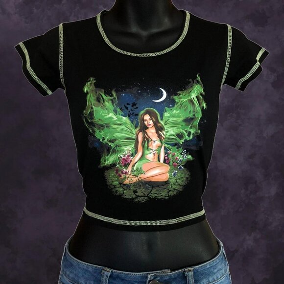 Dolls Kill Spellbound to You Graphic Tee - Picture 1 of 5